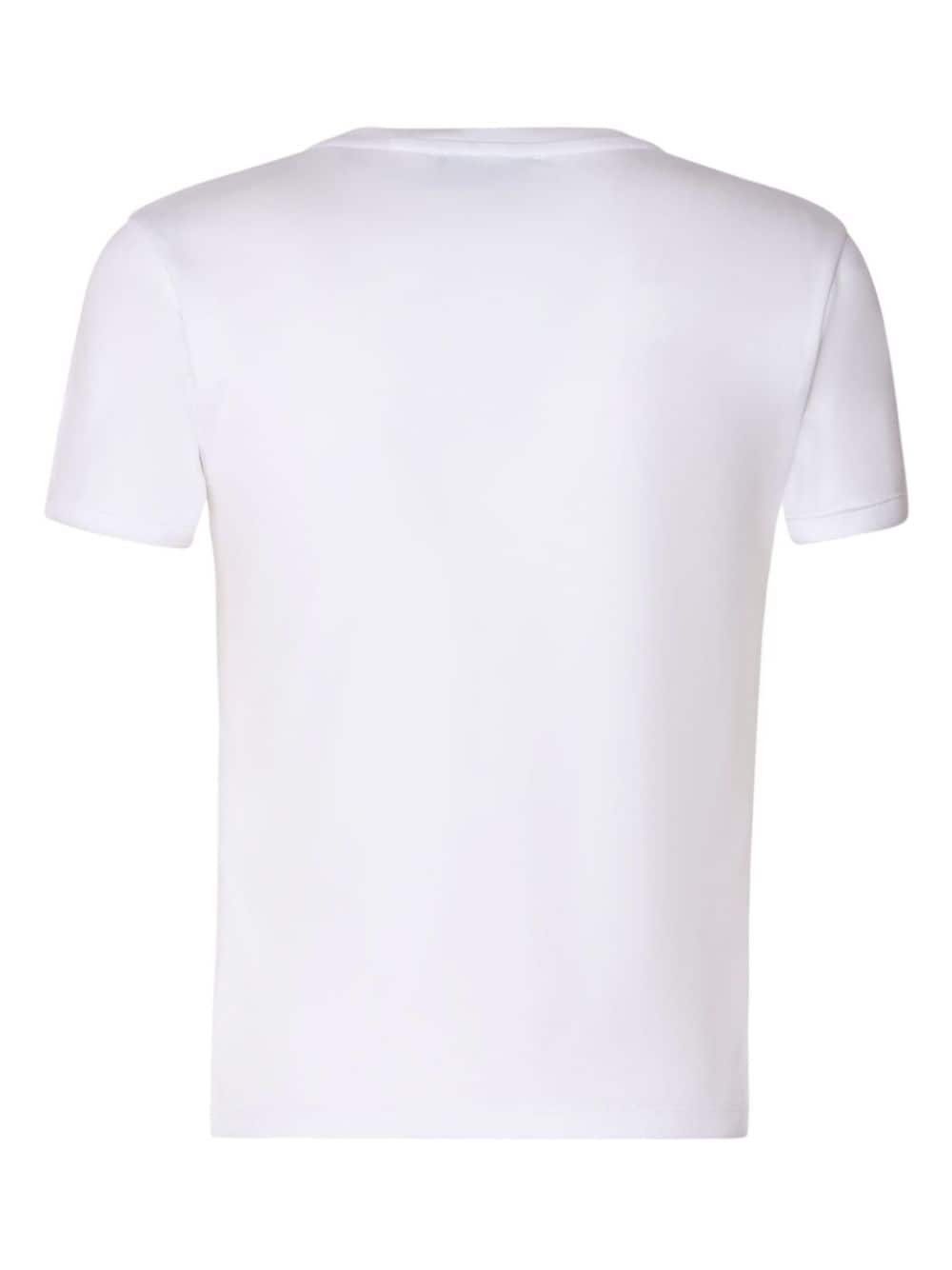 logo slim-fit T-shirt - 2