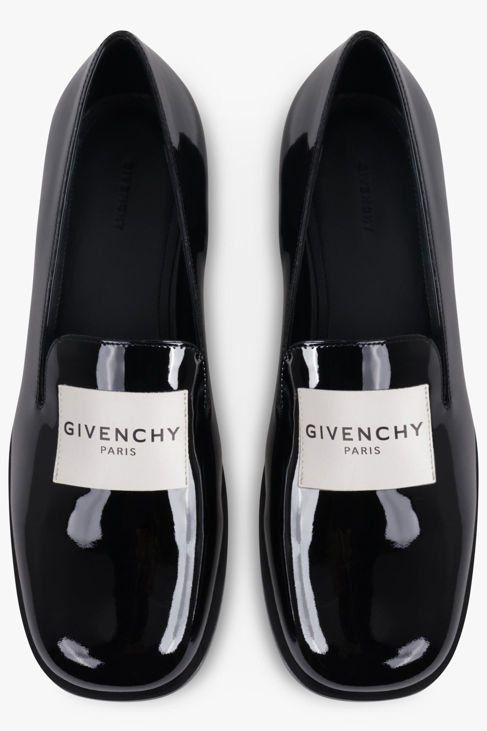 SLIP ON PATENT TUX LOAFER | BLACK - 5