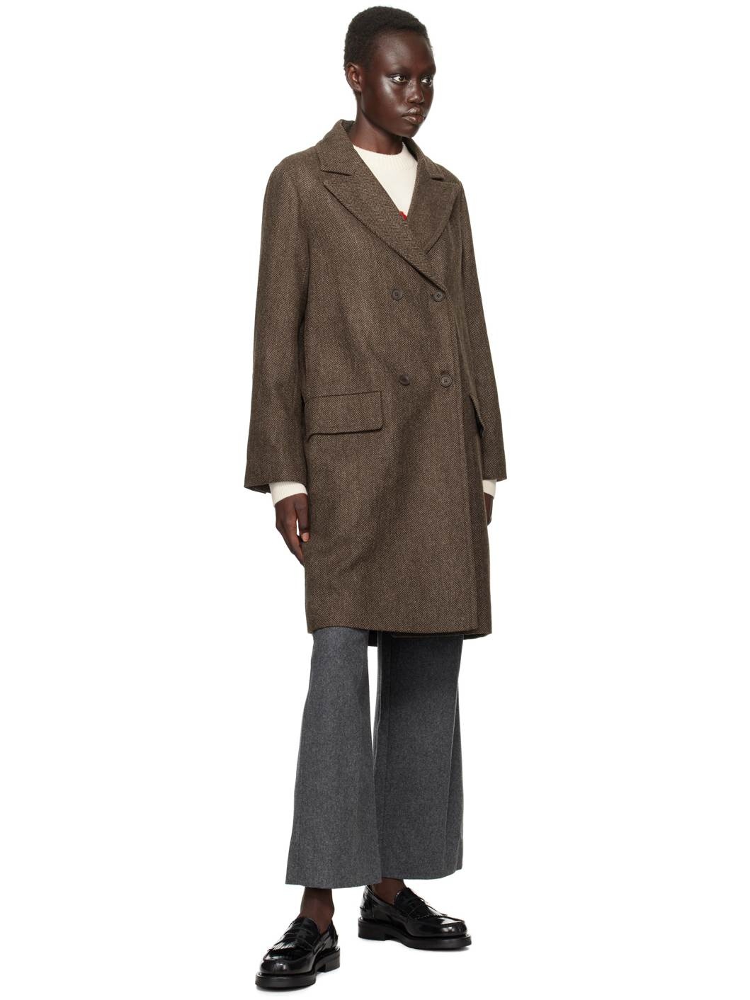 Brown Ginny Coat - 4