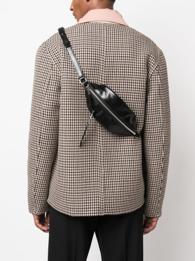 Jil Sander logo-embossed leather belt bag outlook