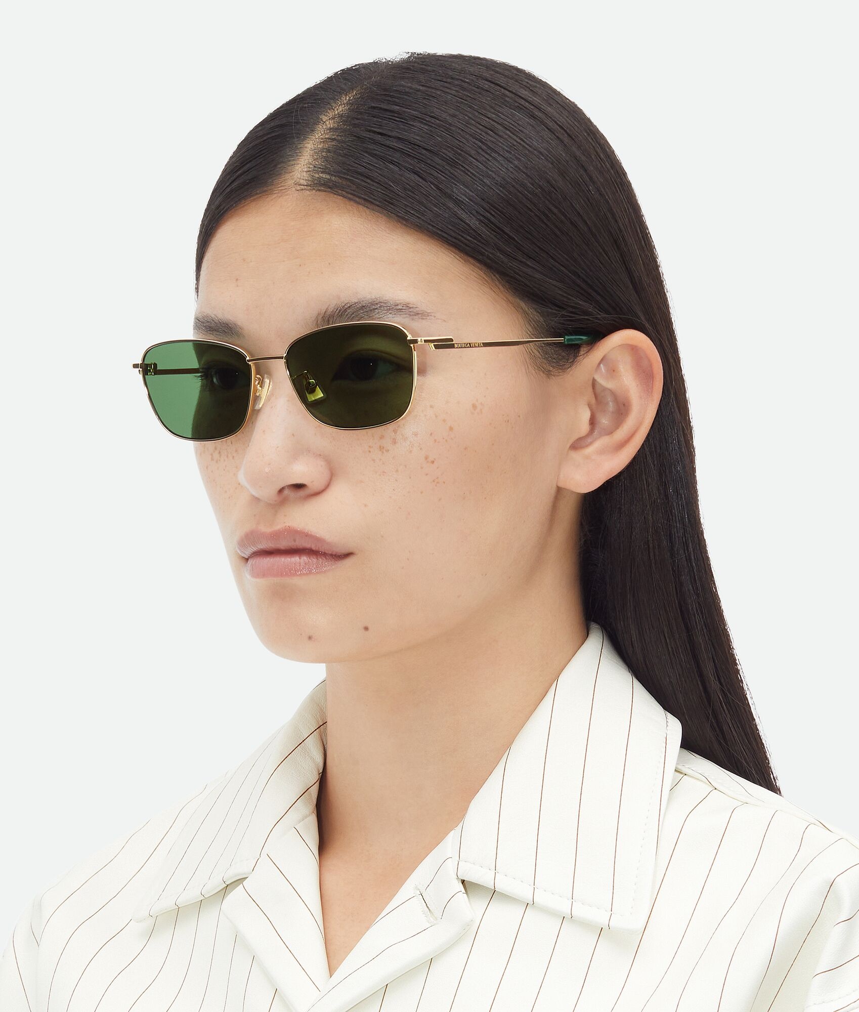 Split Rectangular Sunglasses - 2