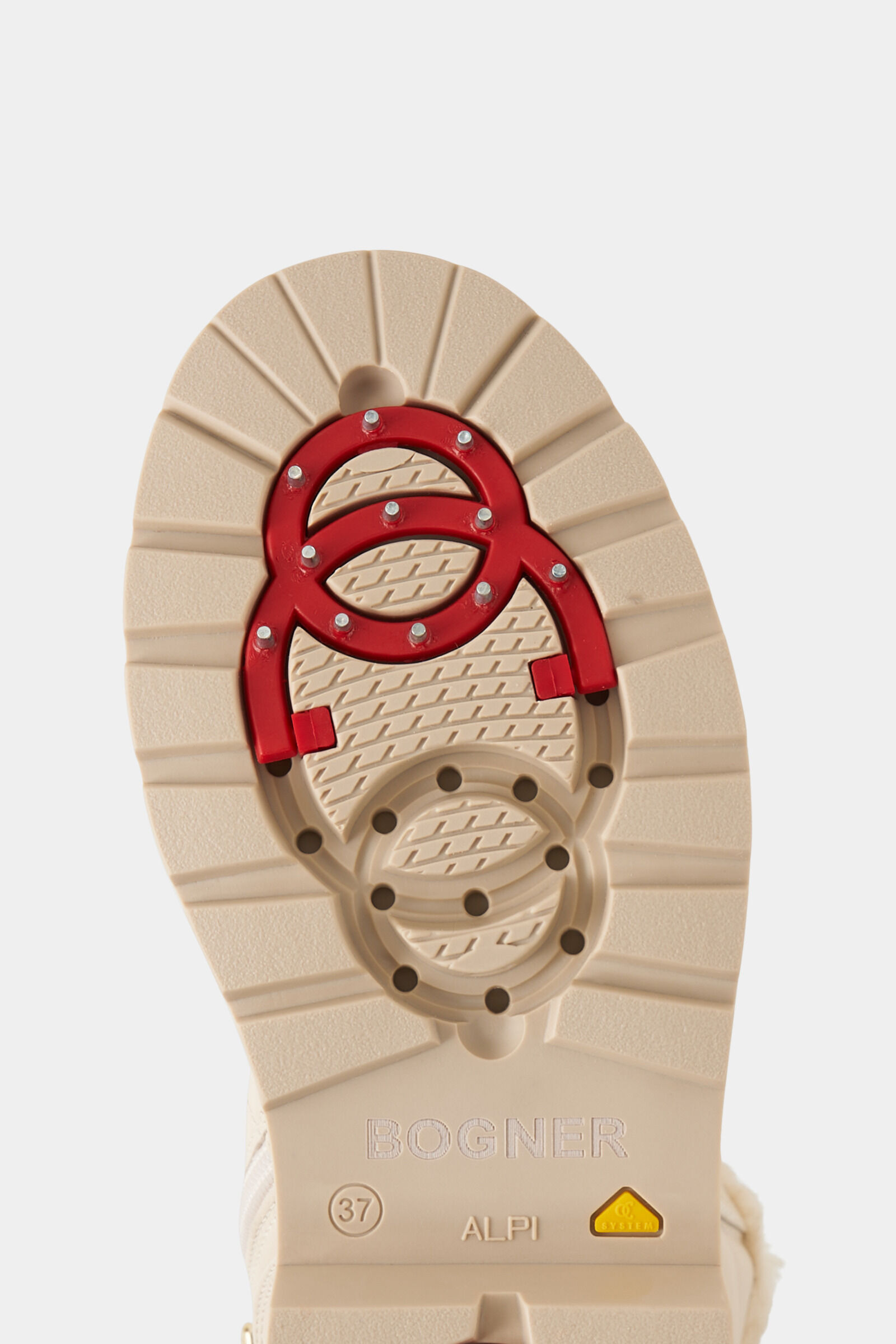 Mid boots St.Moritz with spikes in Beige - 7