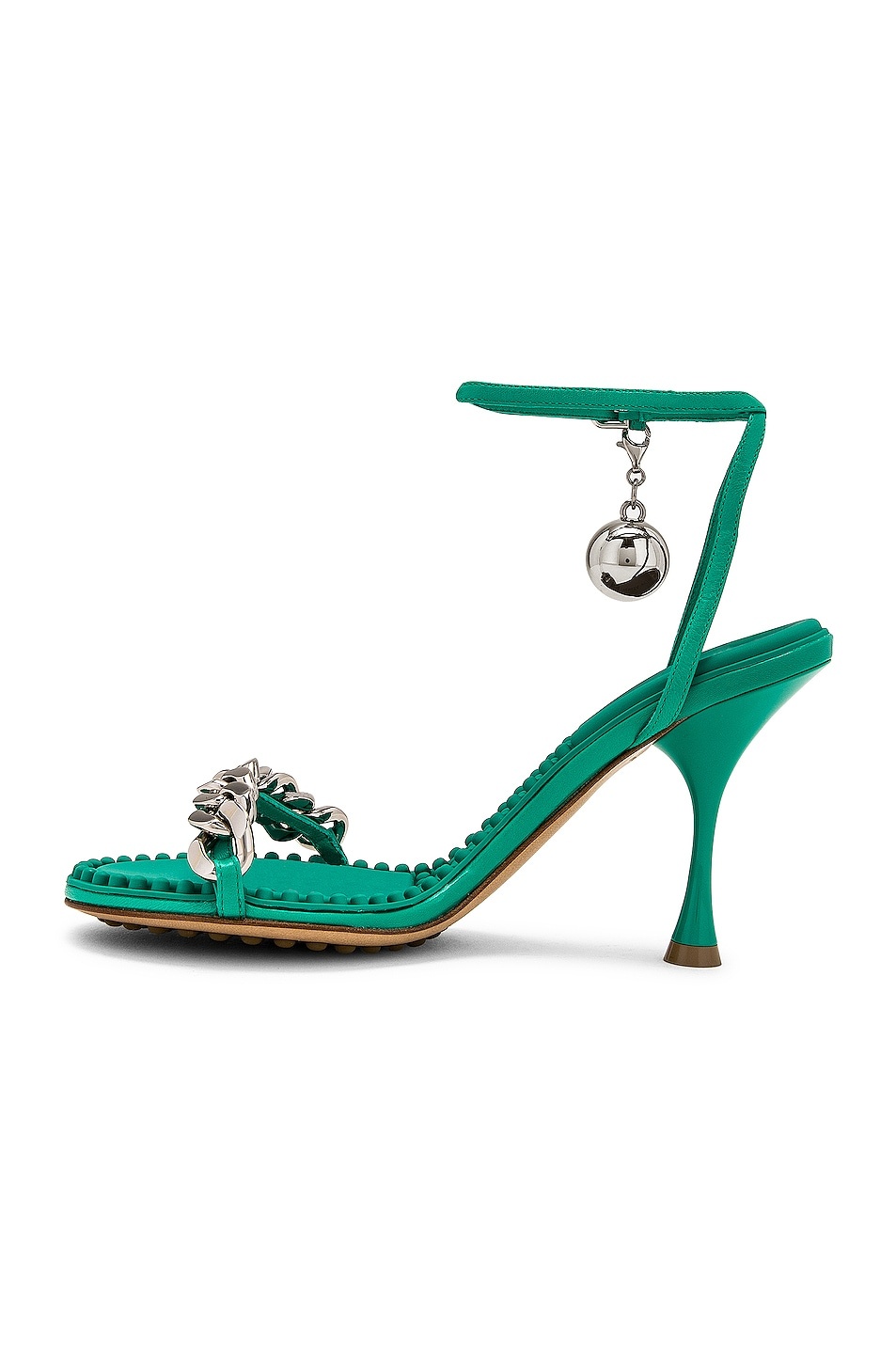 Dot Ankle Strap Sandals - 5