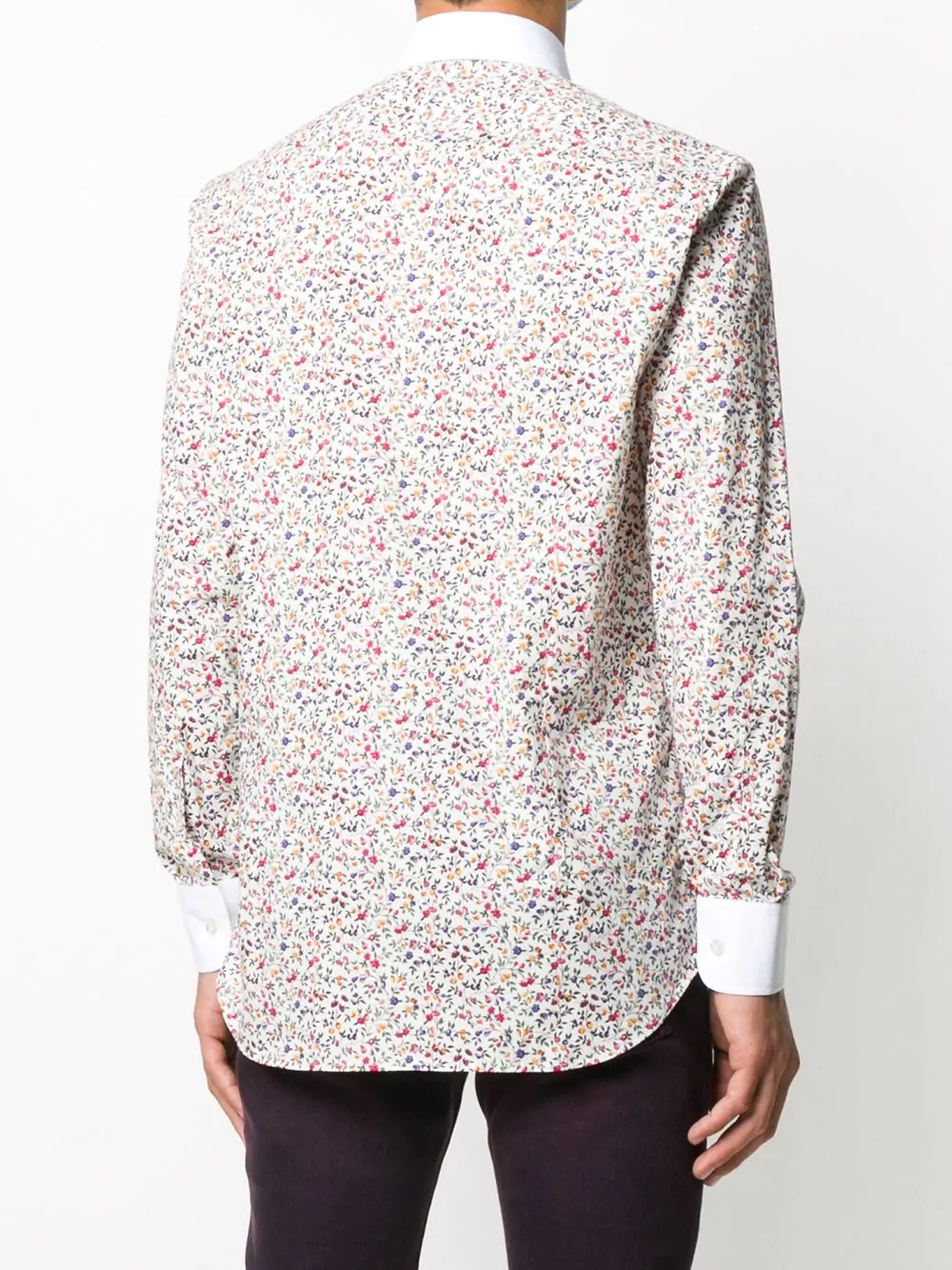 floral print shirt - 4