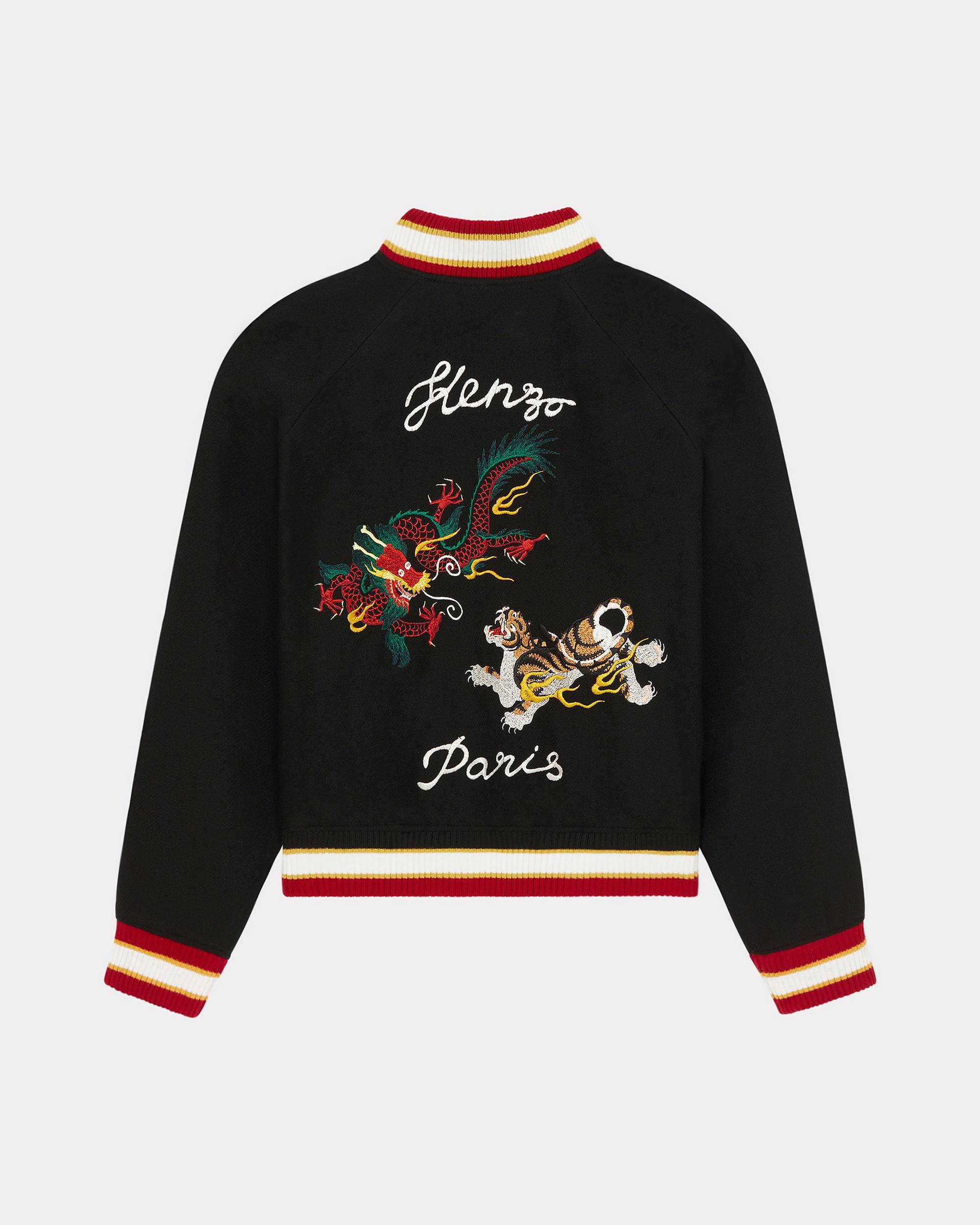 'Year of the Dragon' reversible embroidered genderless jacket - 2