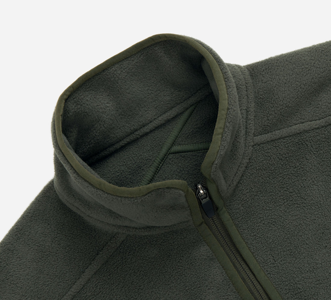 Summit Fleece Jacket - Olive - 3