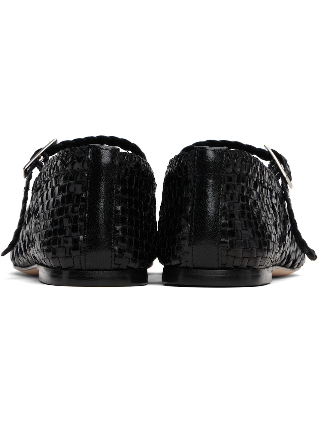 Black Yeida Ballerina Flats - 2