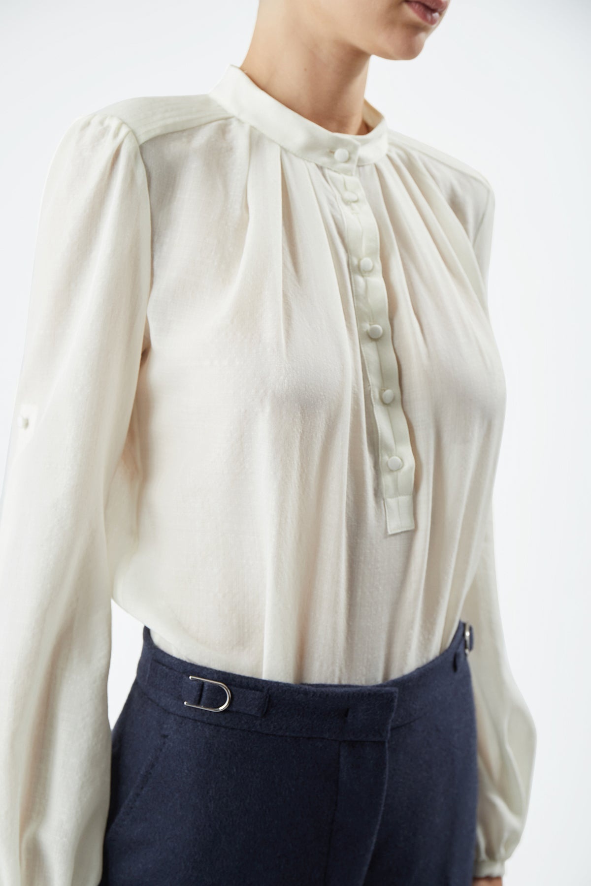 Jones Pant in Winter Silk - 5