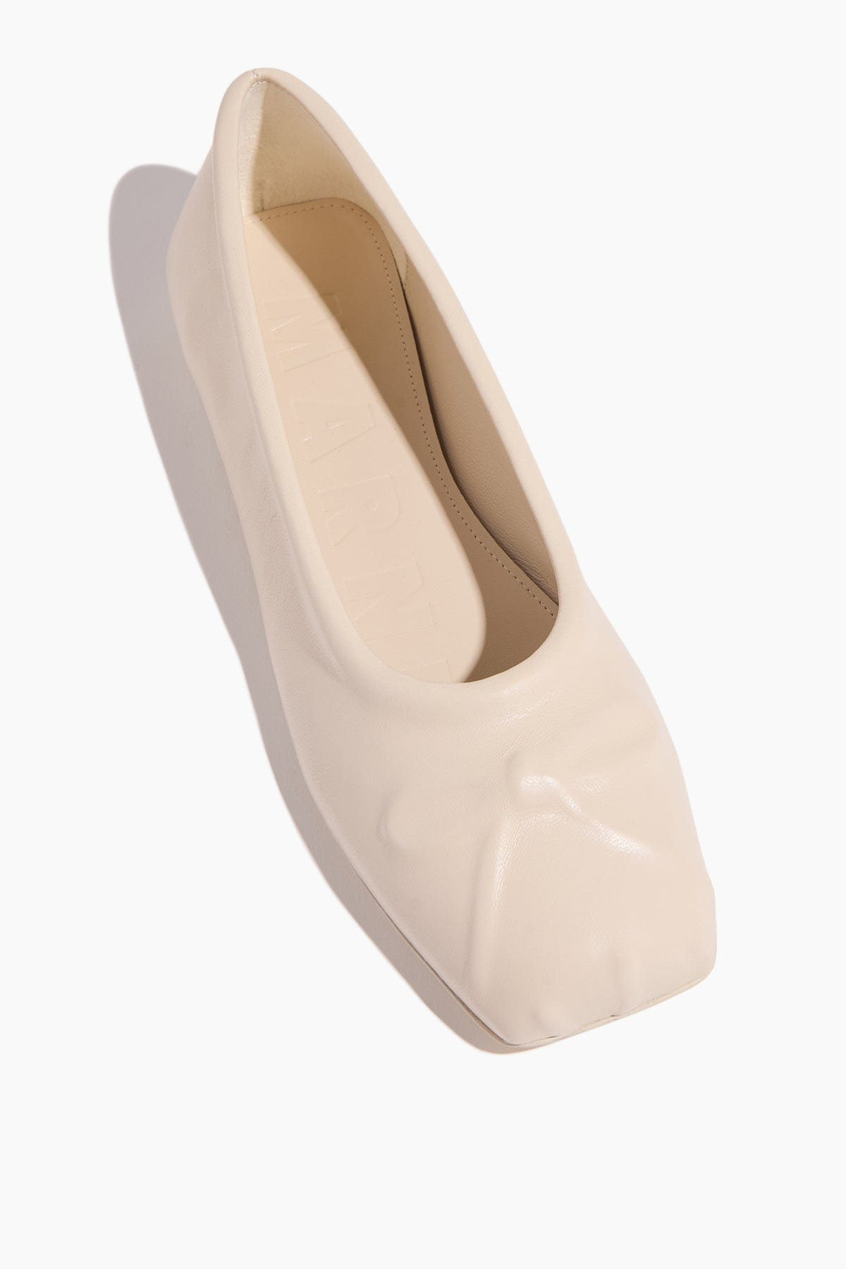 Little Bow Ballet Flat in Limestone - 4