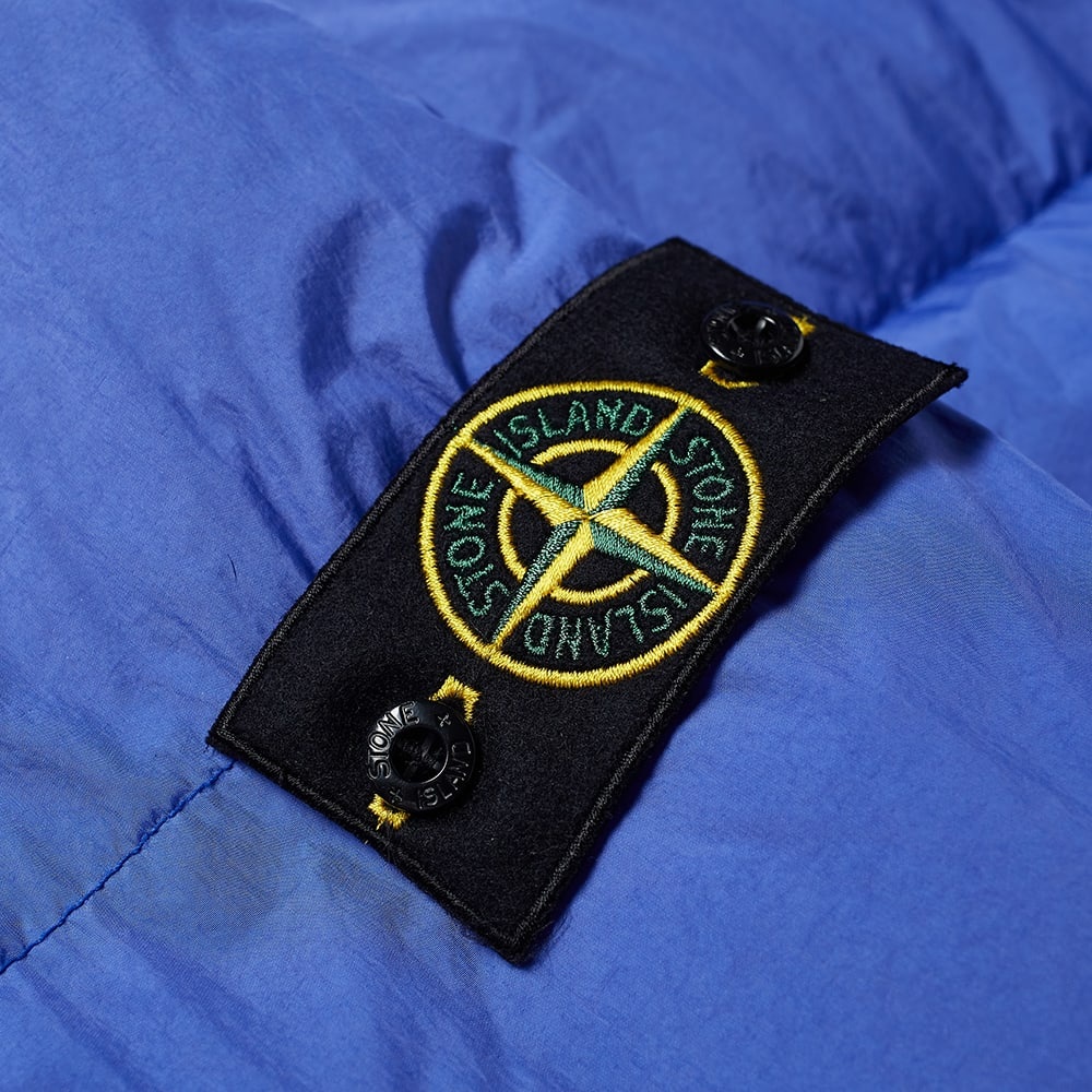 Stone Island Garment Dyed Crinkle Reps Hooded Down Jacket - 3