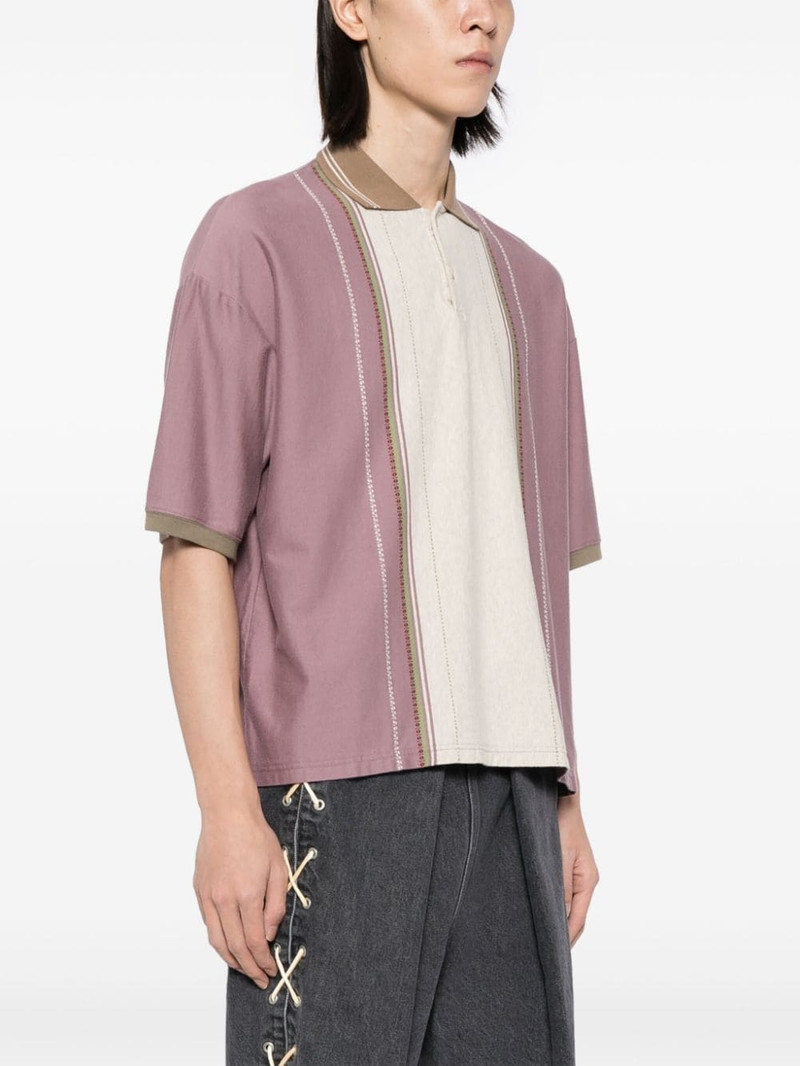 oversize arms polo shirt 4