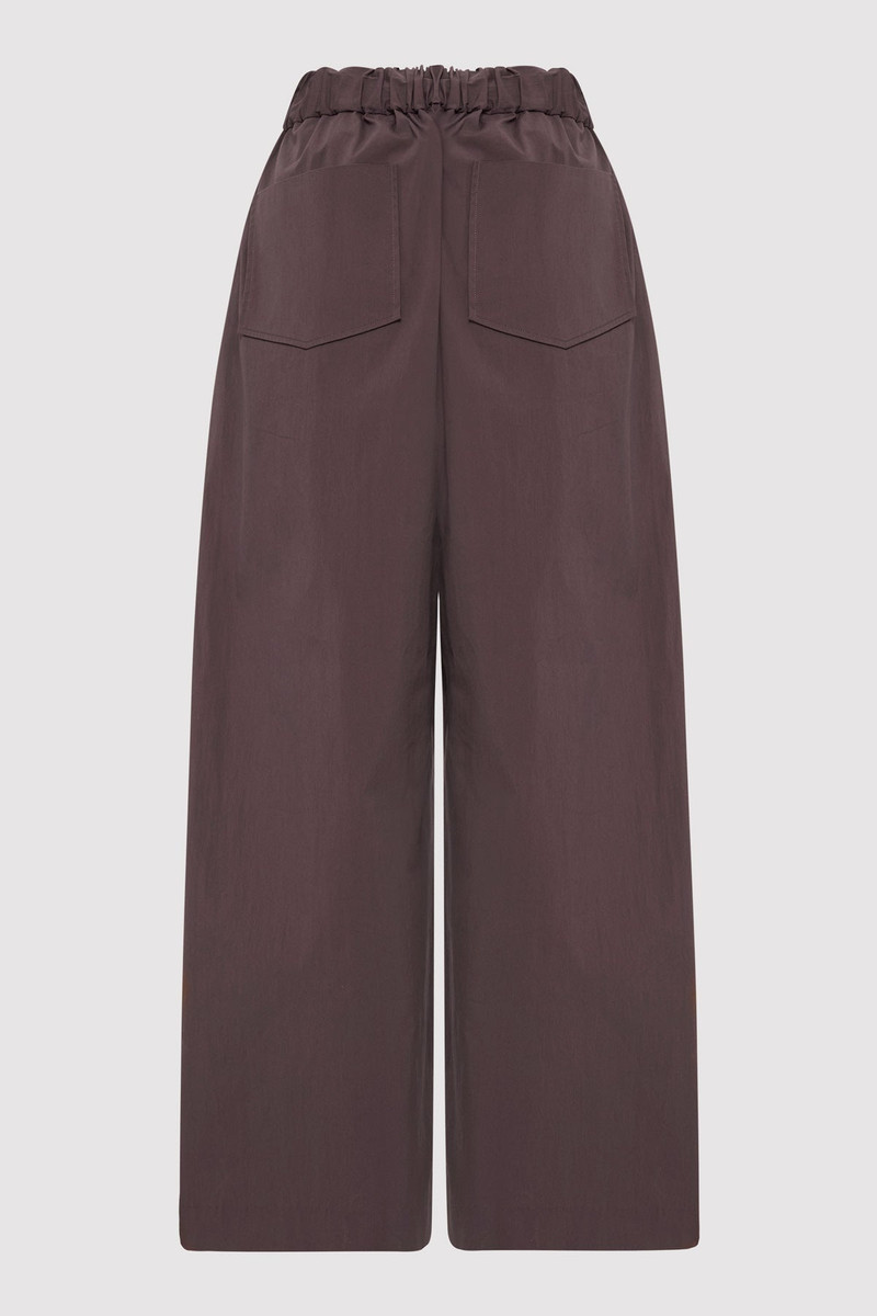 ST. AGNI Relaxed Pants - Chocolate Plum outlook