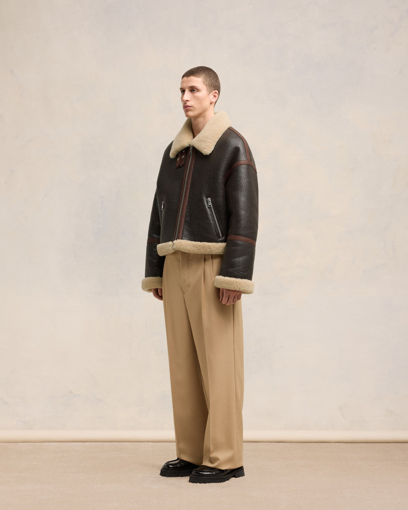 SHEARLING ZIPPED JACKET 6