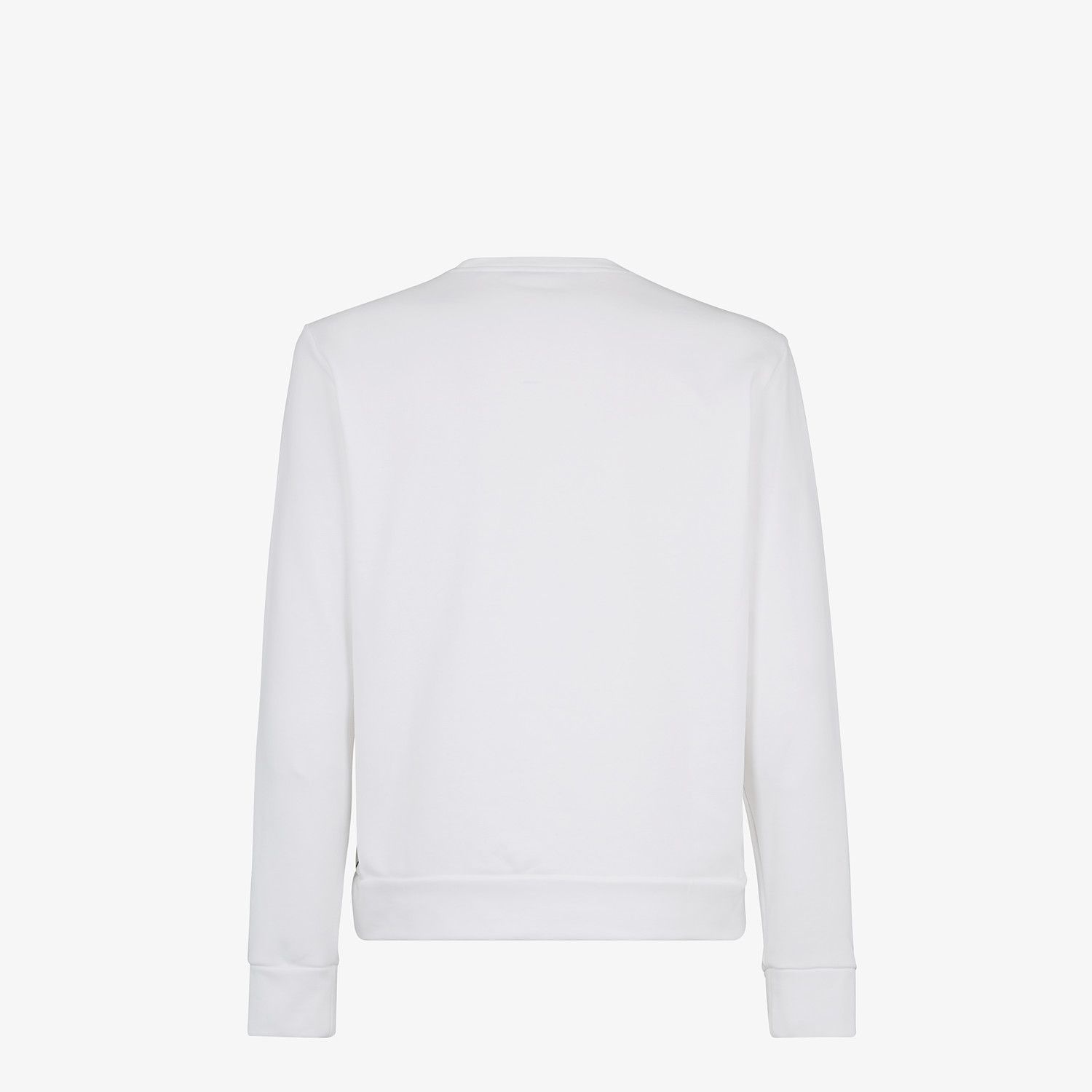 White cotton sweatshirt - 2