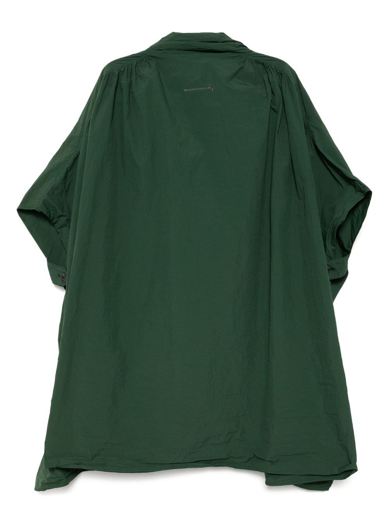 Kolor button-up raincoat outlook