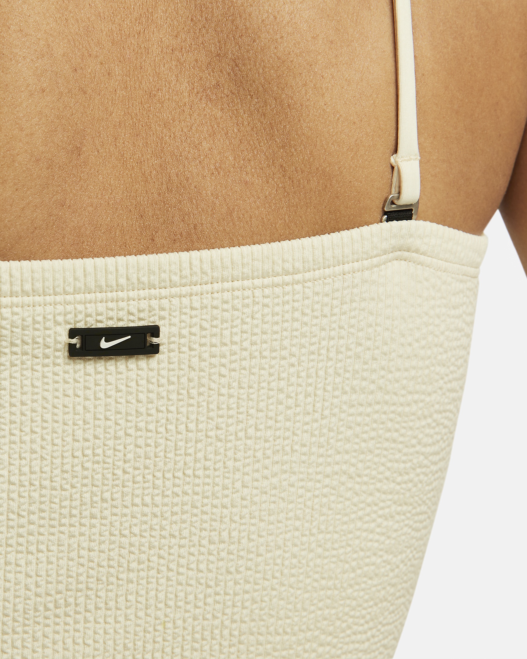 Nike Women's Bandeau Midkini Swim Top - 4