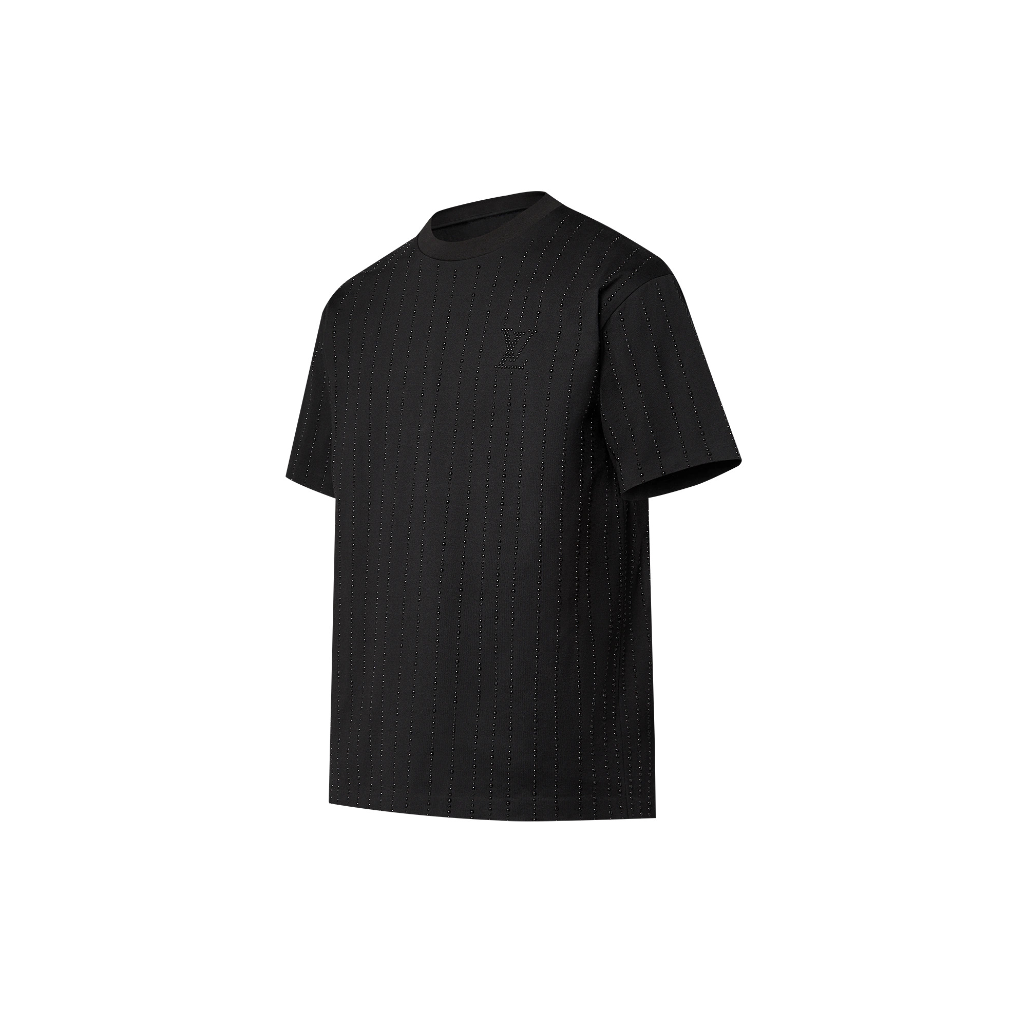 Crystal Embellished Cotton T-Shirt - 2