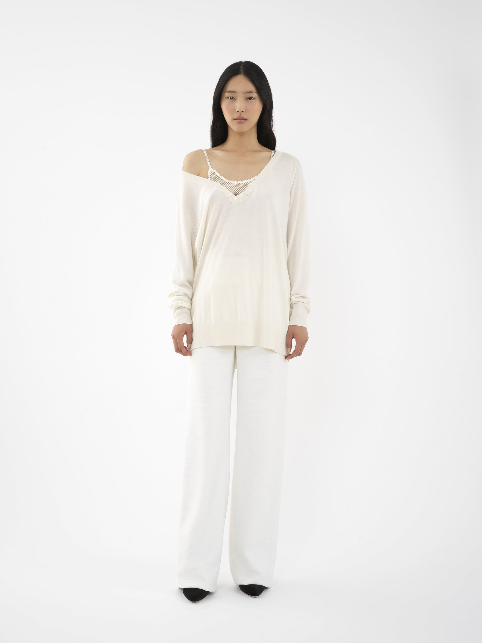 V-NECK SWEATER - 3