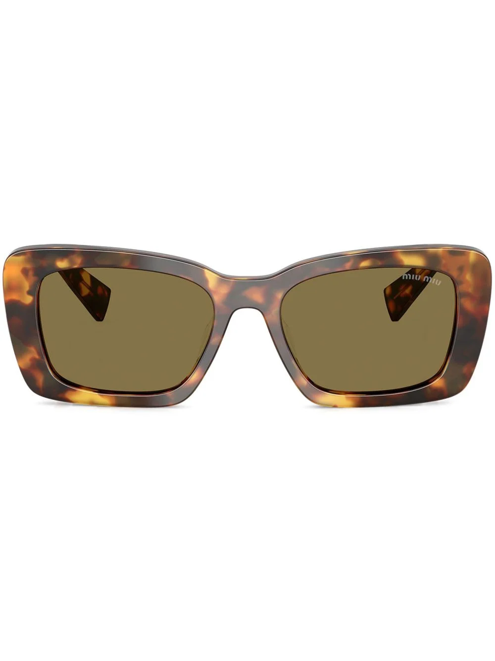 oversize-frame sunglasses - 1