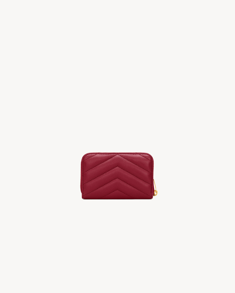 SAINT LAURENT CASSANDRE CHANGE PURSE IN LAMBSKIN outlook