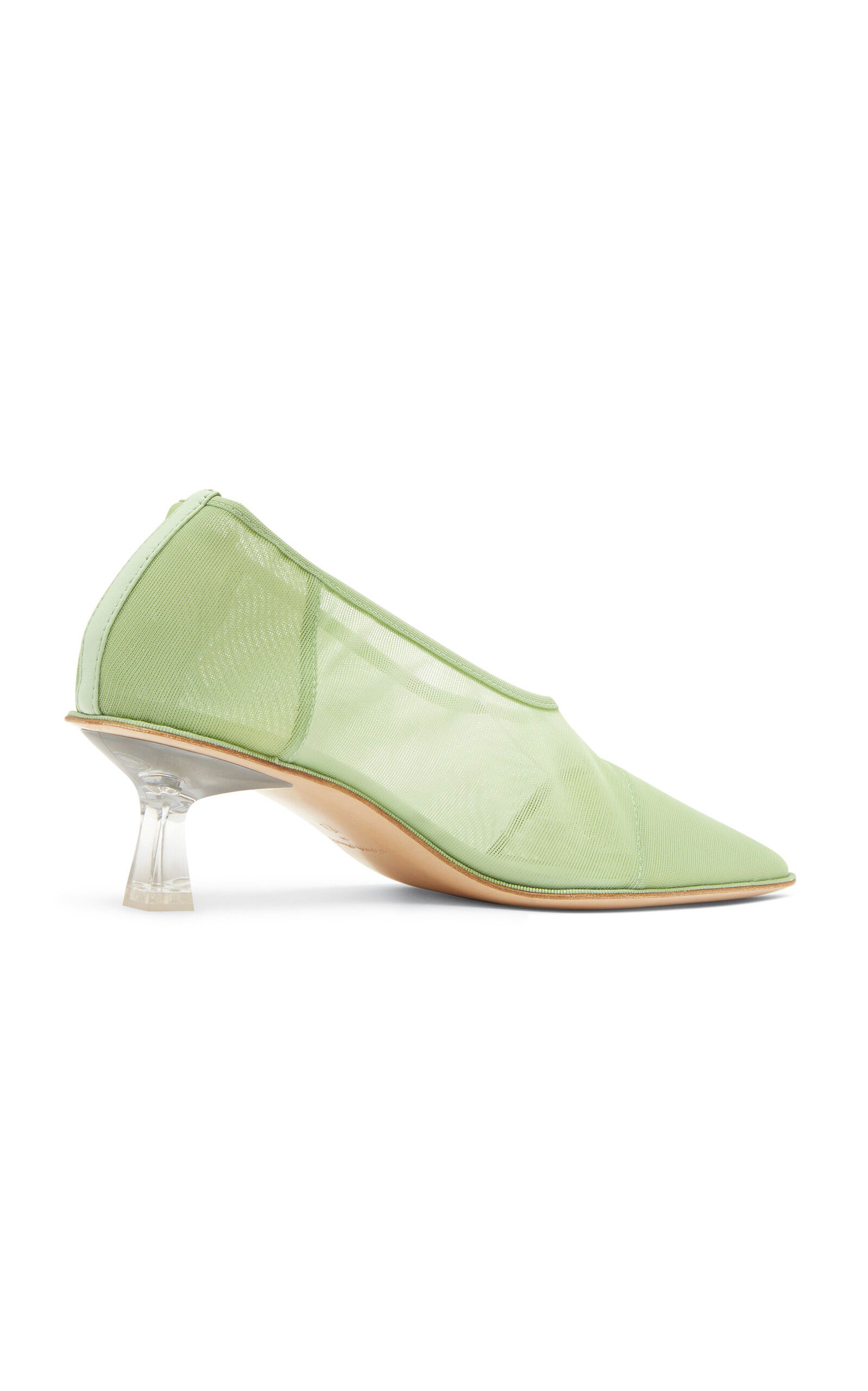 Iris Mesh Pumps green - 6