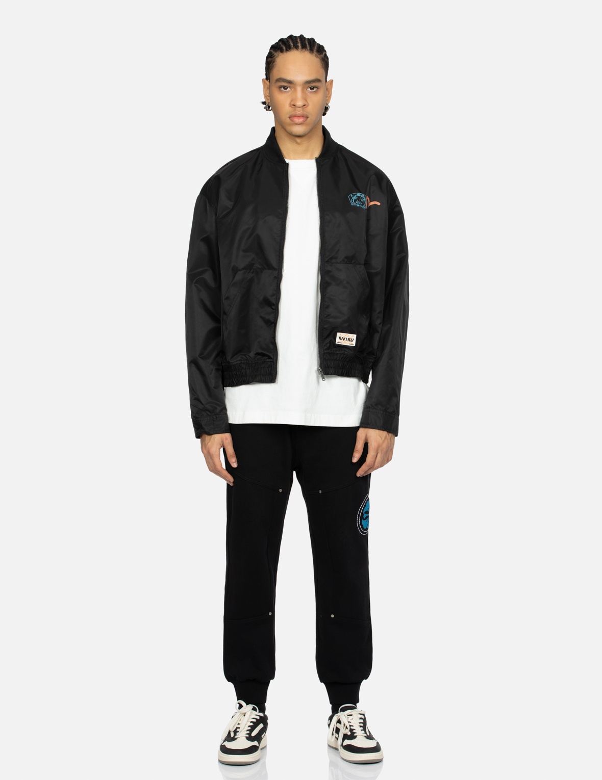 GODHEAD WITH SOCIAL MEDIA INSPIRED PRINT RELAX FIT JACKET - 6