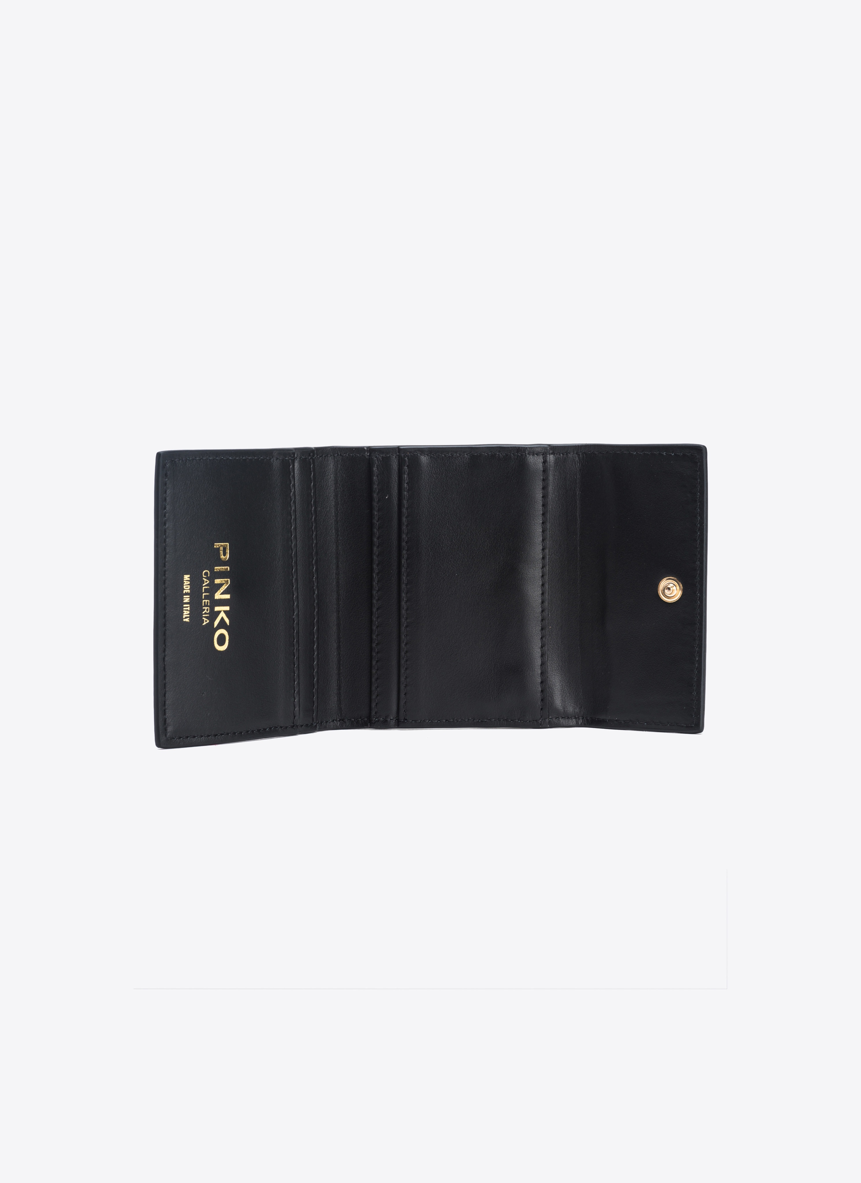 PINKO GALLERIA SMALL WALLET IN REPTILE-PRINT LEATHER - 6