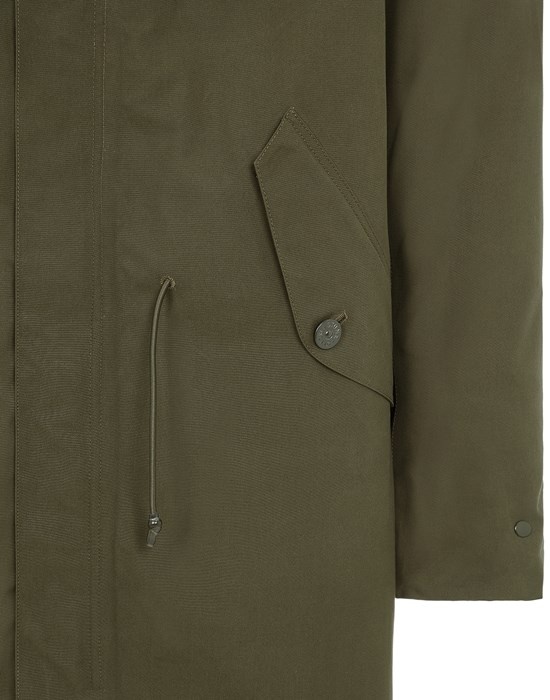 704F1 STONE ISLAND GHOST PIECE_O-VENTILE® MILITARY GREEN - 6