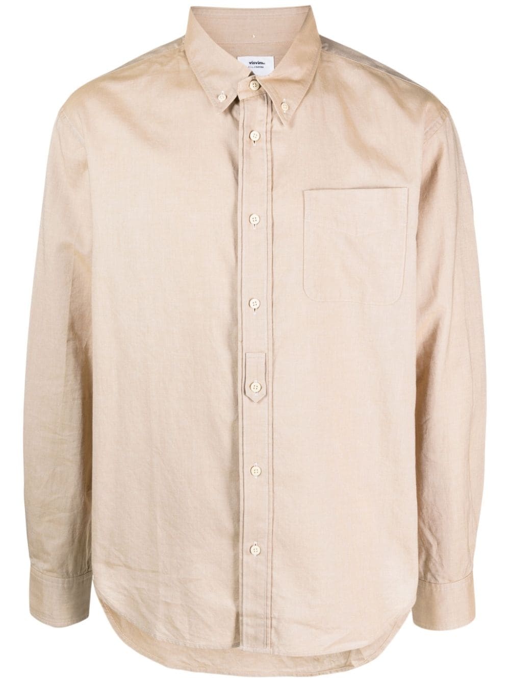 visvim long-sleeve cotton shirt | REVERSIBLE