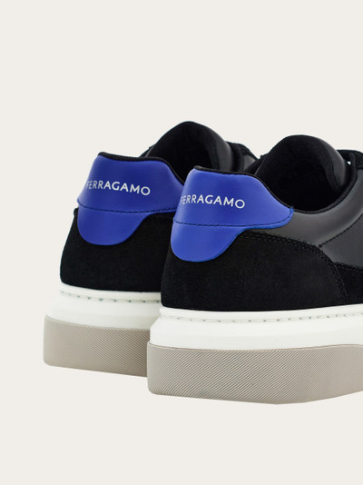 FERRAGAMO Low cut sneaker with Gancini outline outlook