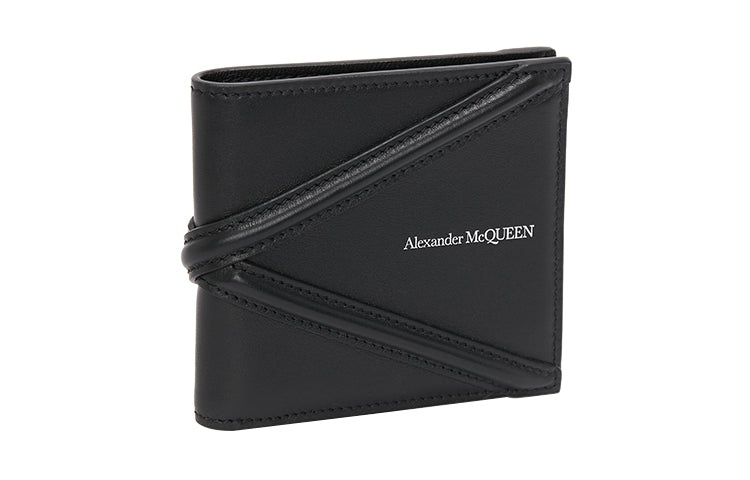Alexander McQueen Harness Wallet 'Black' 726320-1AAD0-1000 - 2