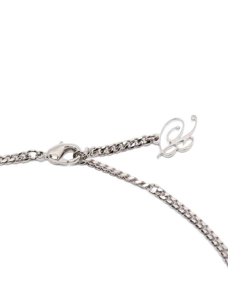 Blumarine cross-embellished choker outlook