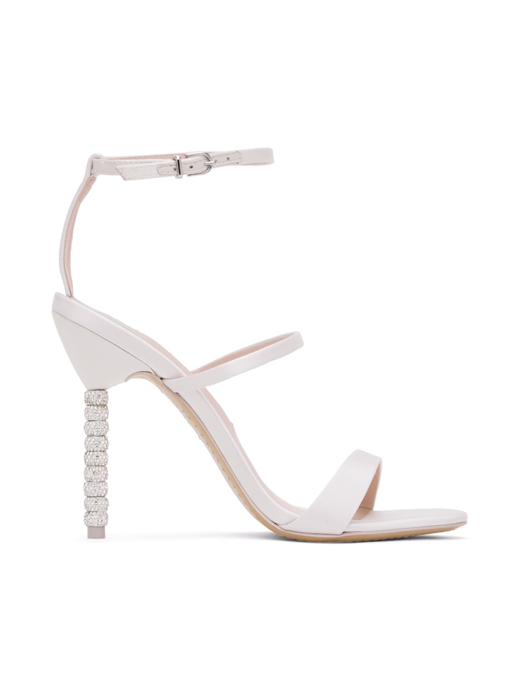 Off-White Rosalind Crystal Heeled Sandals - 1