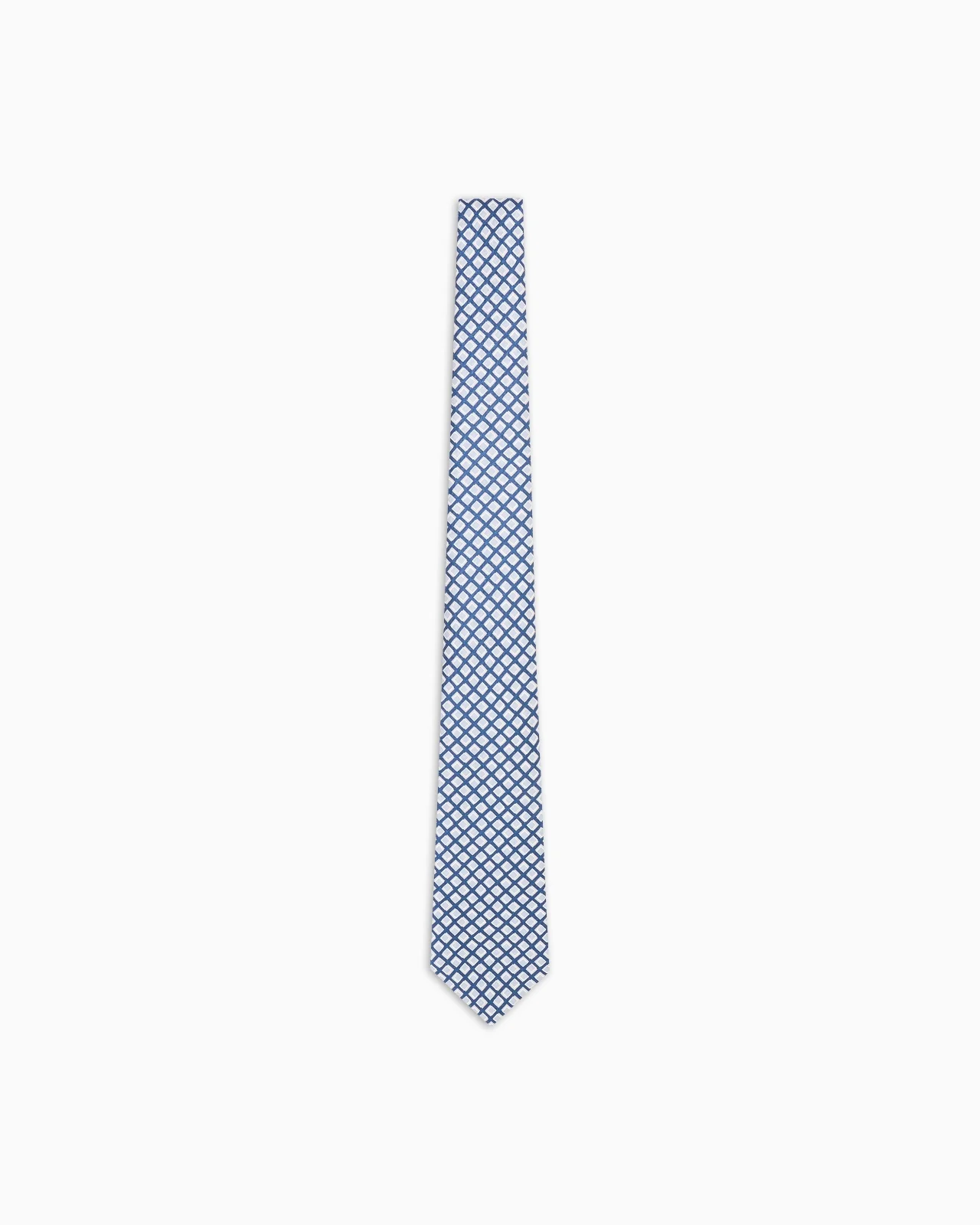 JACQUARD SILK TIE - 1