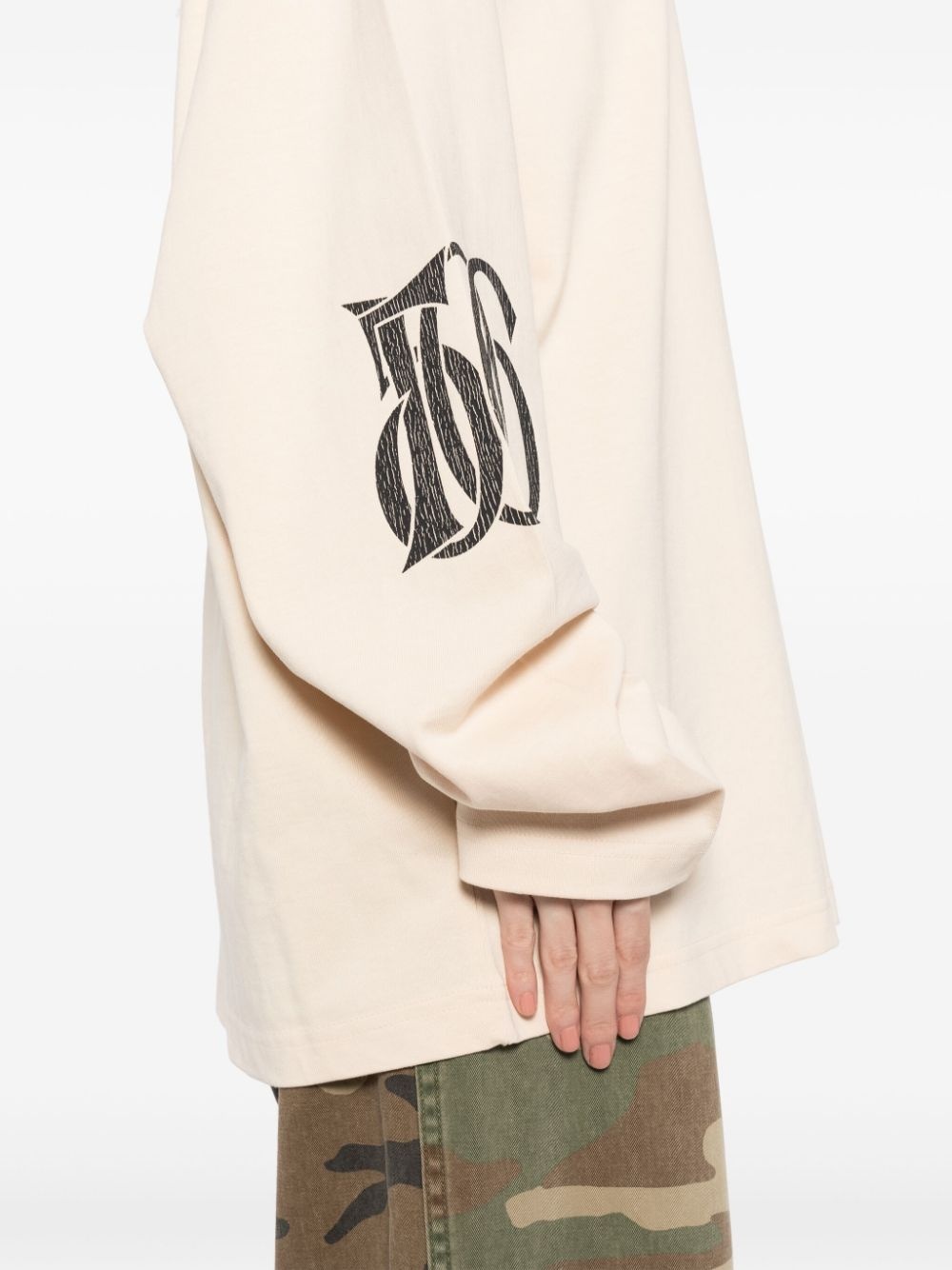 logo-print T-shirt - 5