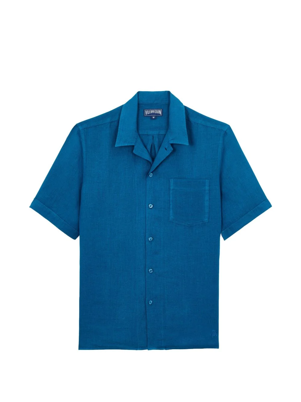short-sleeve bowling shirt - 1