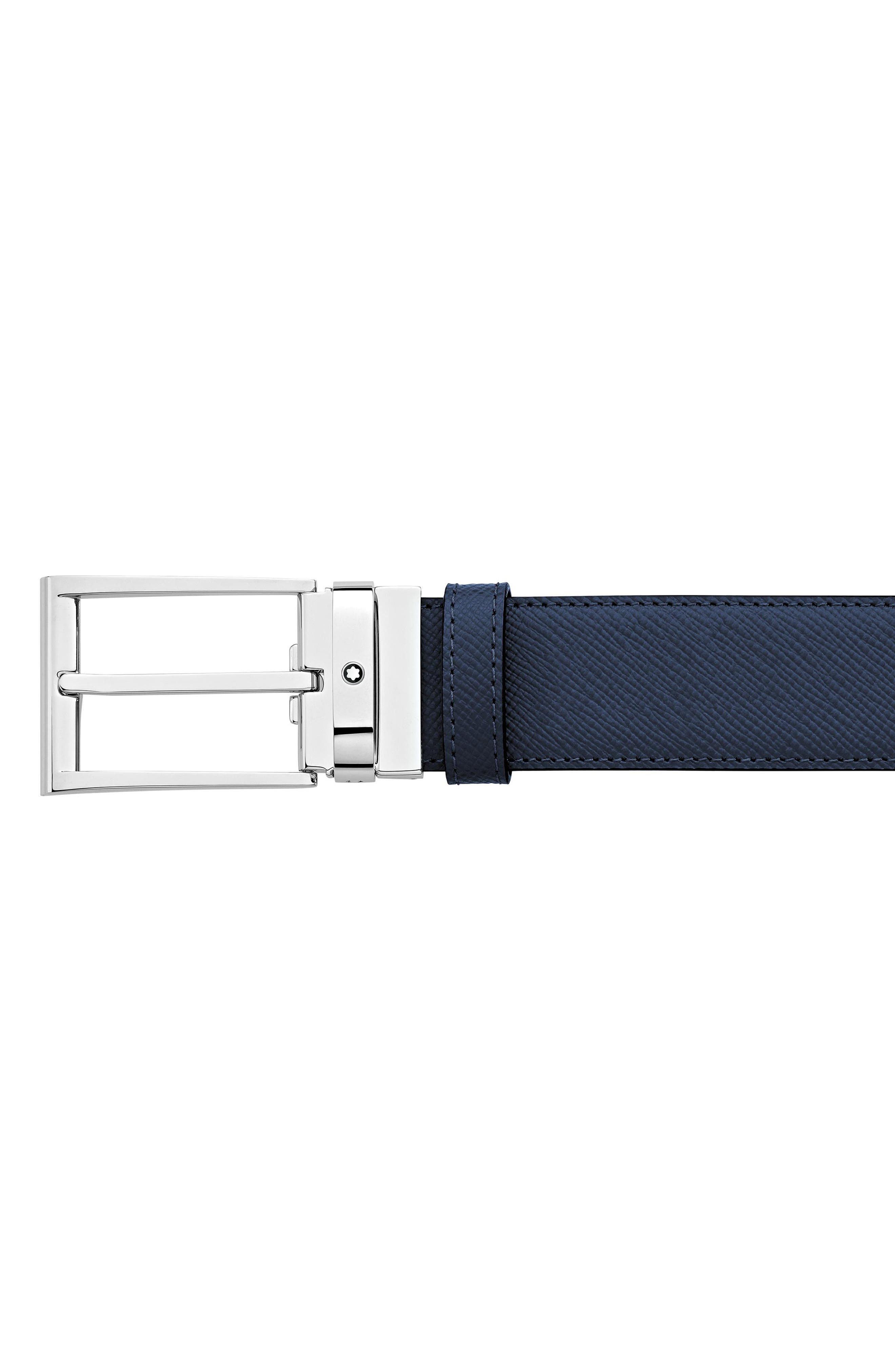 Reversible Saffiano Leather Belt - 2