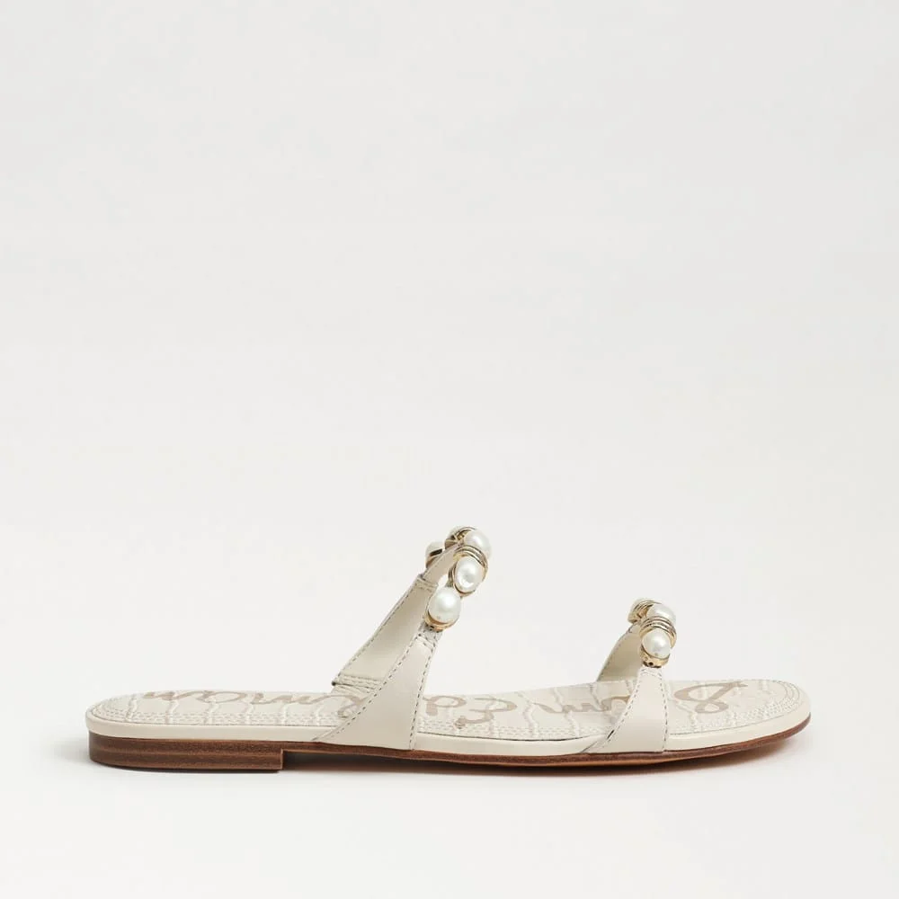 Cian Pearl Flat Sandal - 1