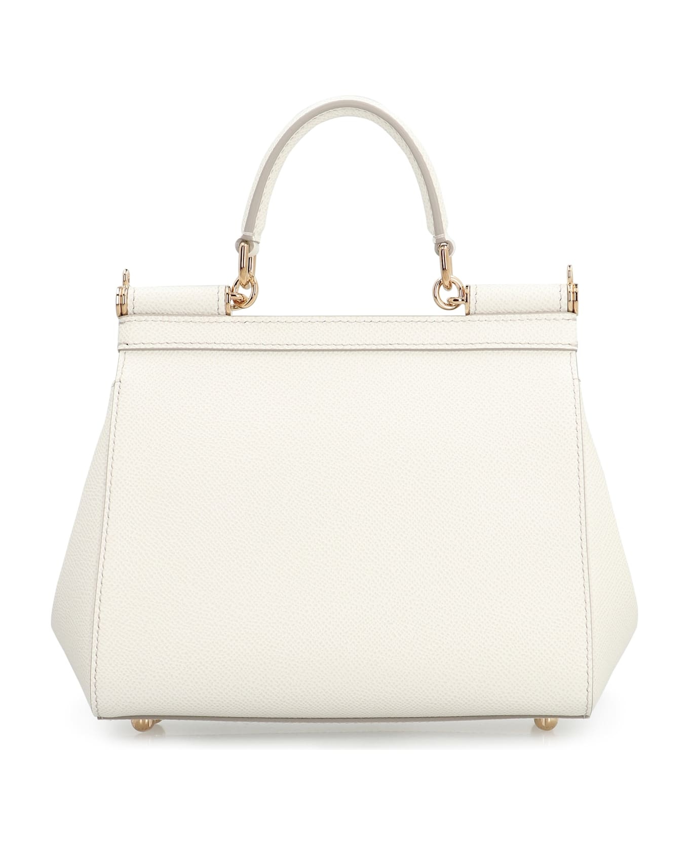 Sicily Media Leather Handbag - 4