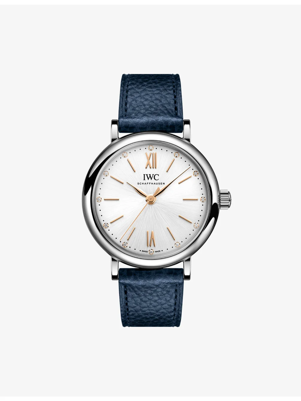 Portofino Stainless-Steel and Leather Automatic 34mm - 1