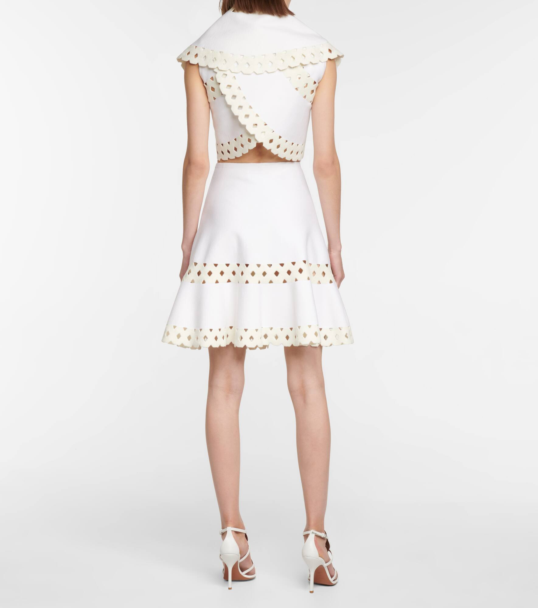 Alaïa Edition 2007 cutout cropped jacket - 3