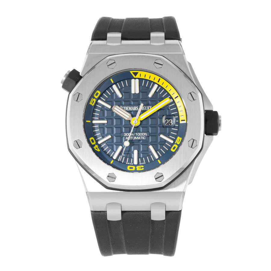 Pre-owned Audemars Piguet Royal Oak Offshore Blue Dial Men's Watch 15710ST.OO.A027CA.01 - 2