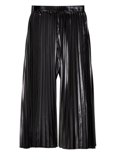 Junya Watanabe pleated cropped trousers outlook