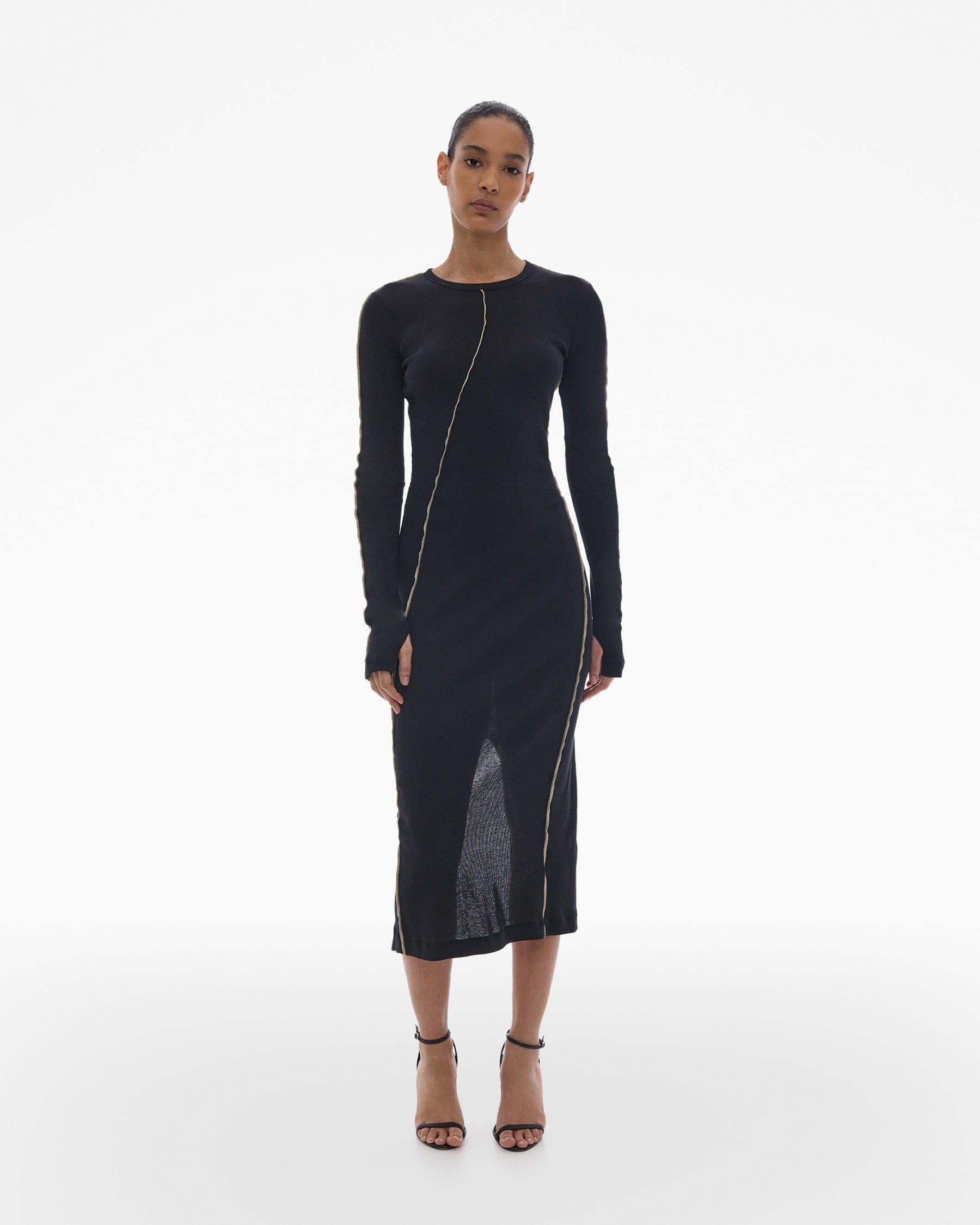 TWISTED MIDI DRESS - 3