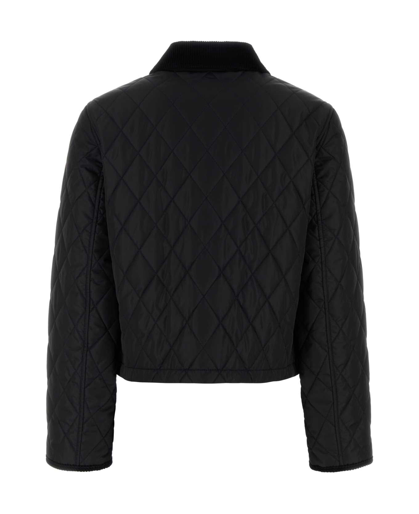 Black Nylon Jacket - 2