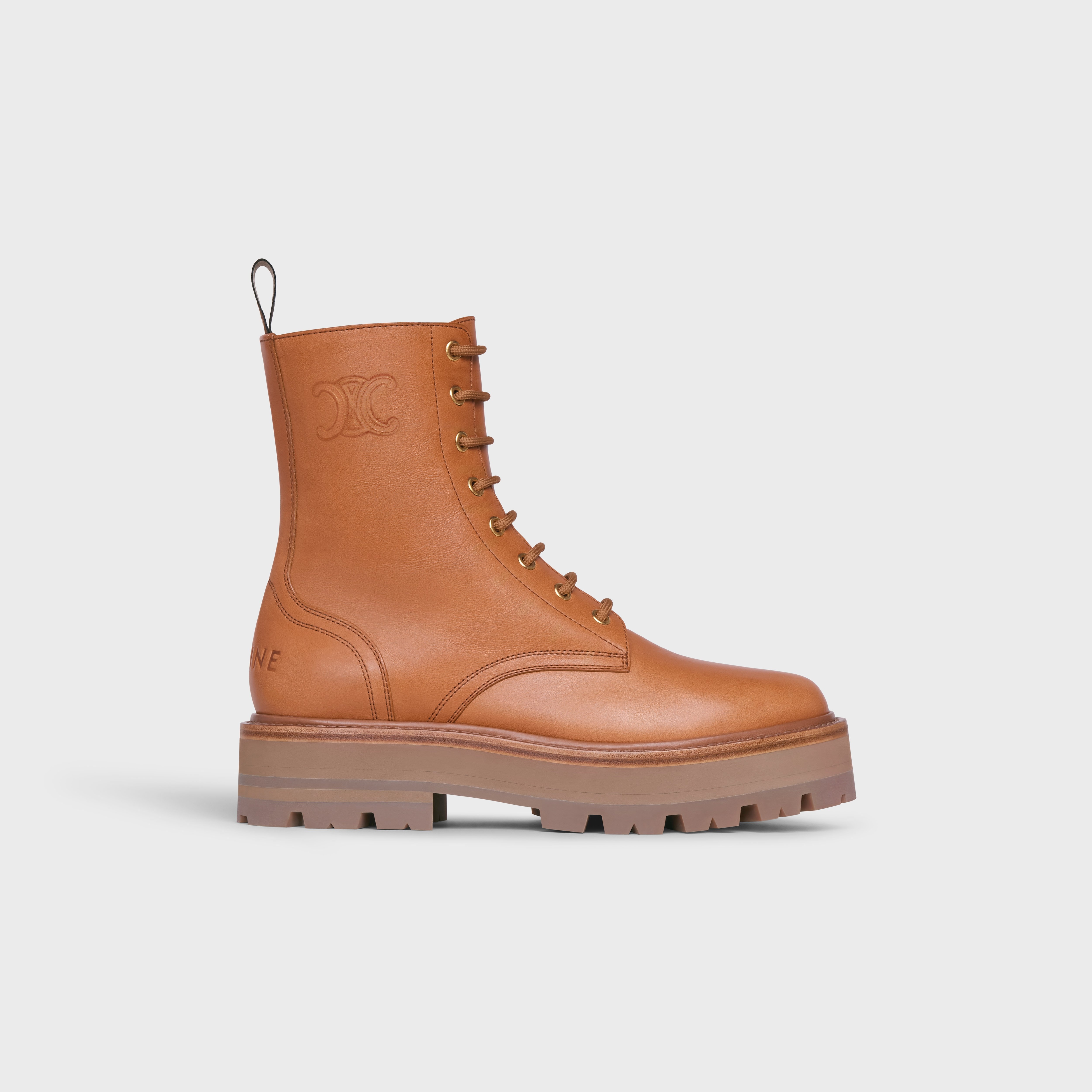 Celine bulky laced up boot in Calfskin - 1