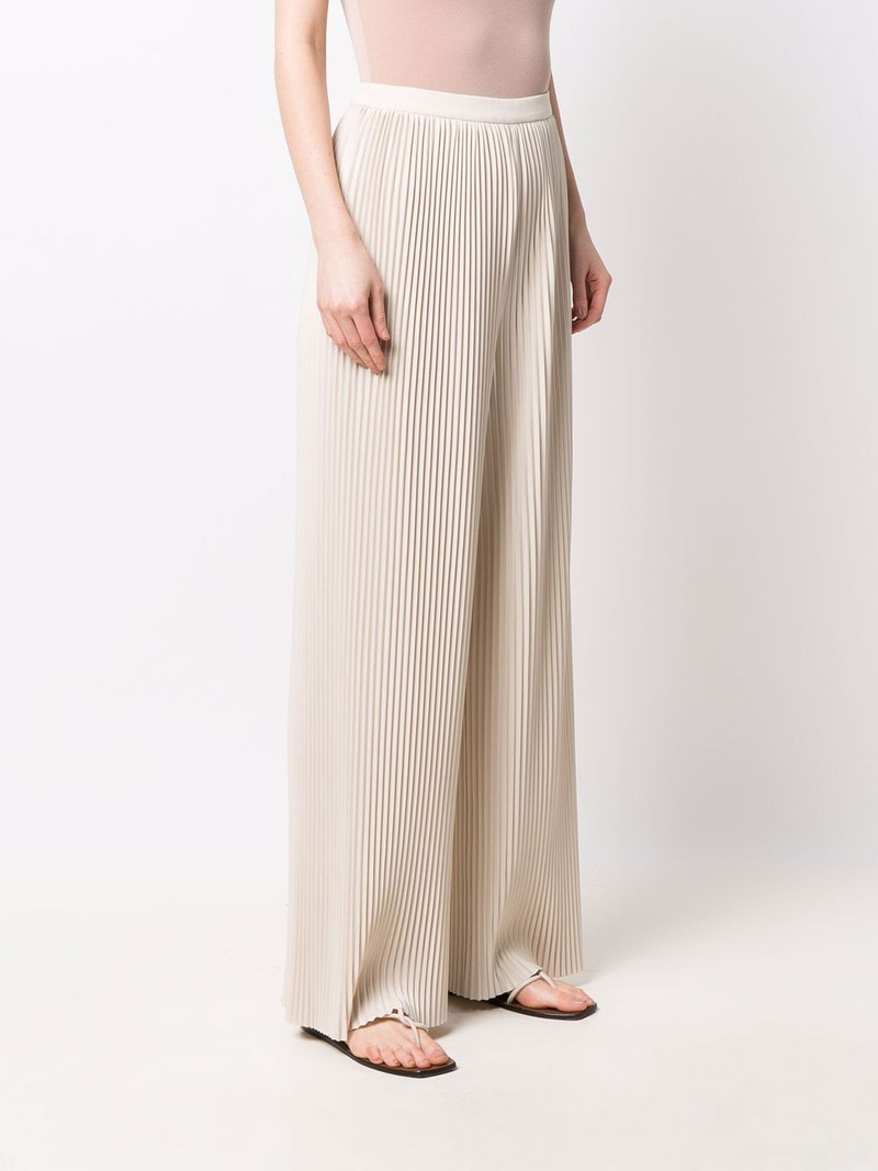 straight-leg plissé trousers 3