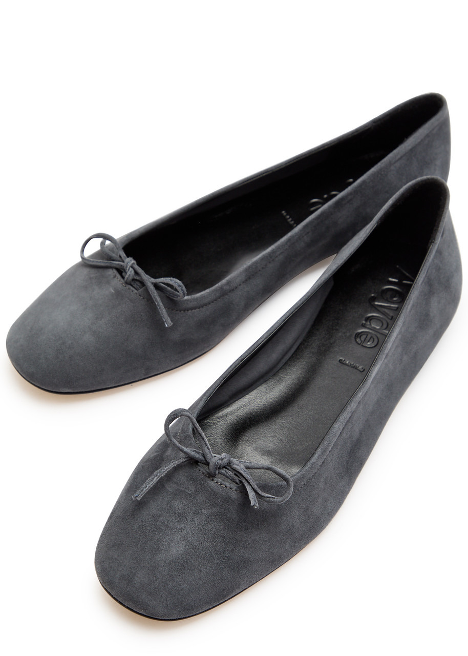 Aeyde Delfina Suede Ballet Flats - 3