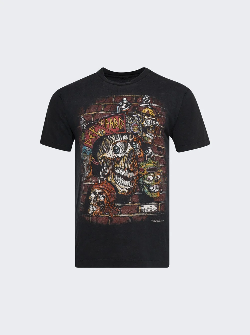 Def Leppard Vintage Tee Black - 1