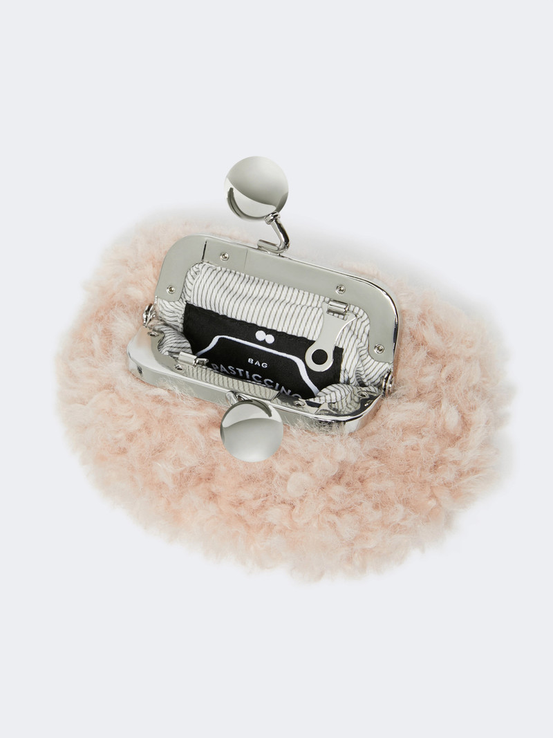 Mini Pasticcino Bag with a soft texture - PINK 5